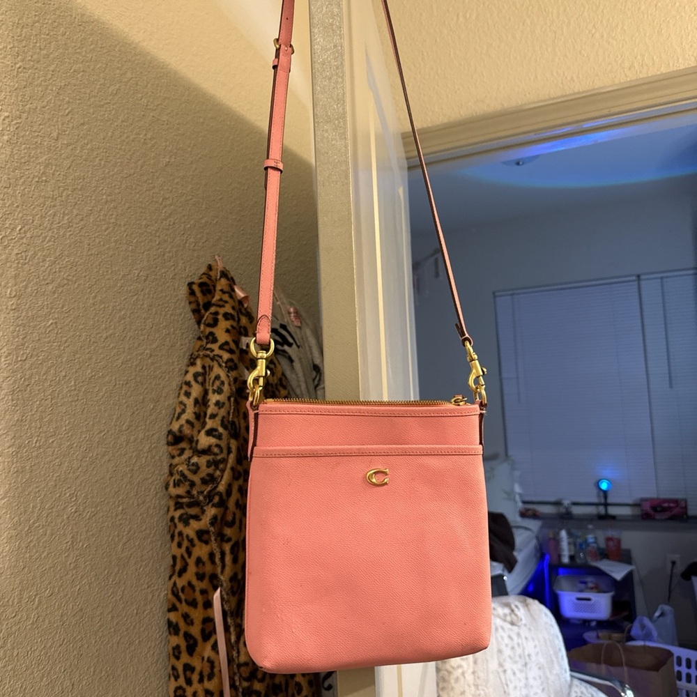 Pink Coach Crossbody Bag